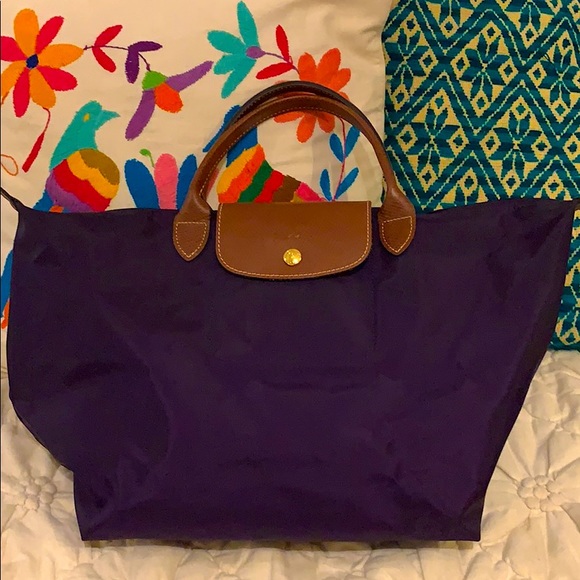 Longchamp navy Le Pliage (medium) - Picture 1 of 1